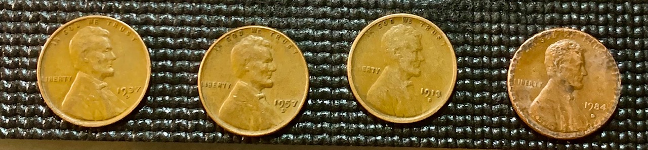 Greatest-Roll-From-My-Greatest-Box,-So-Far!-1913-S,-1937-D,-1957-D-And-1984-D-Lincoln-Cents